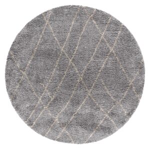 94 X 126 Slate Polypropylene Rug