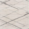 15' Gray Geometric Dhurrie Runner Rug