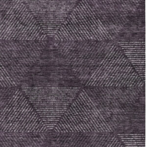 8' X 10' Eggplant Purple And Gray Geometric Washable Indoor Outdoor Area Rug
