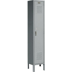 Global Industrial™ Paramount® 1-Tier 1 Door Locker 12""W x 12""D x 66""H Gray Unassembled