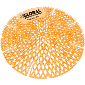 Global Industrial™ Urinal Screen - Citrus 10 Screens/Case