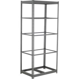 Global Industrial 5 Shelf Standard Duty Boltless Shelving Starter 36""W x 18""D x 96""H No Deck