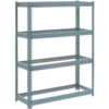 Global Industrial 4 Shelf Extra Heavy Duty Boltless Shelving Starter 48""W x 24""D x 60""H No Deck