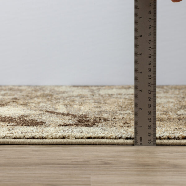 8' X 11' Brown Oriental Area Rug
