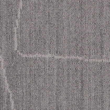5' X 8' Gray And Ivory Abstract Hand Woven Area Rug
