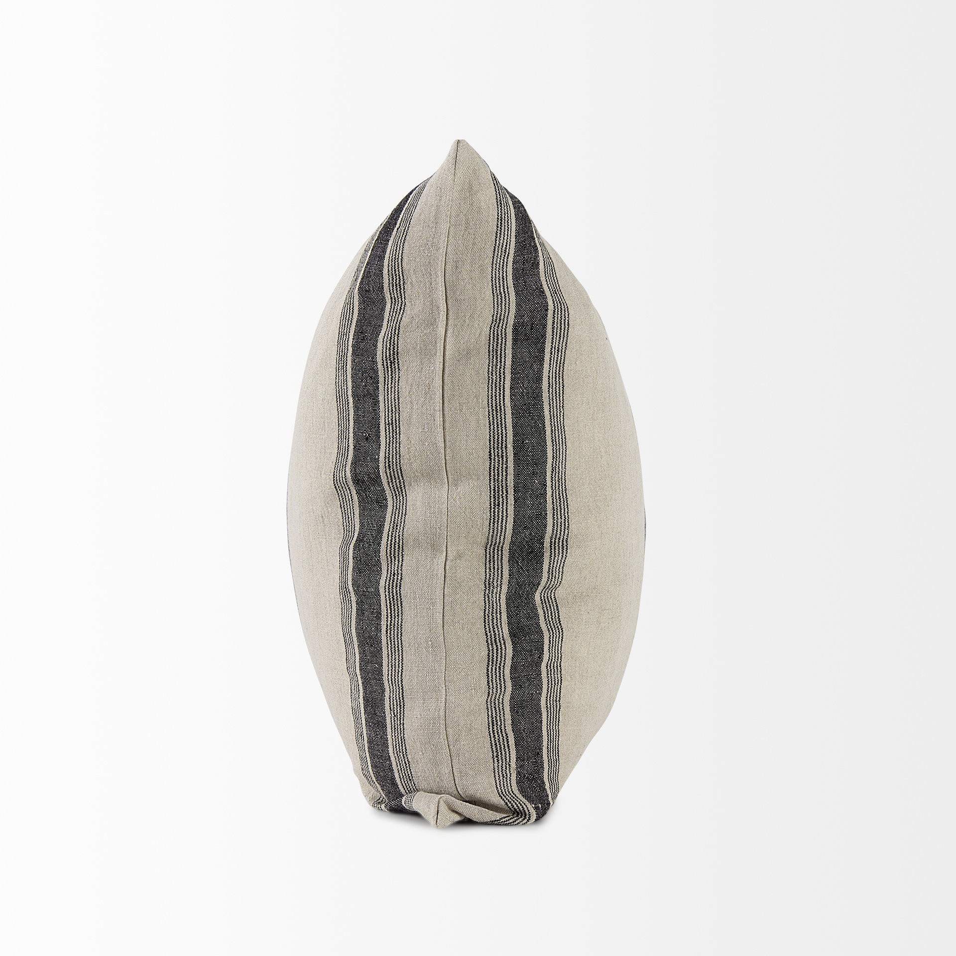 Beige And Black Striped Pillow Cover - Image 4