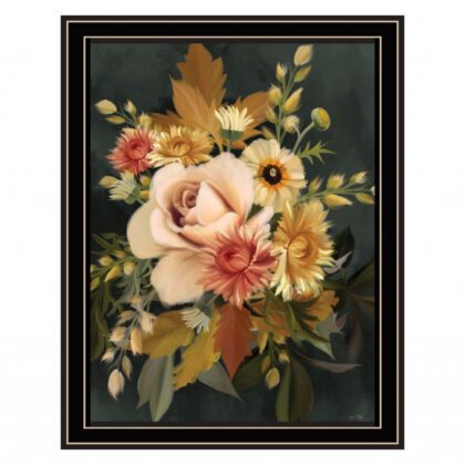 Romantic Autumn I 1 Black Framed Print Wall Art