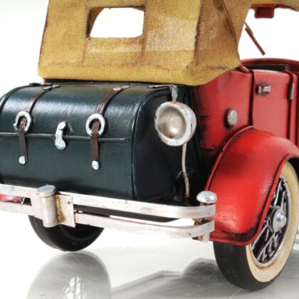 c1933 Vintage Red Duesenberg Model J Sculpture