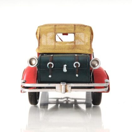 c1933 Vintage Red Duesenberg Model J Sculpture