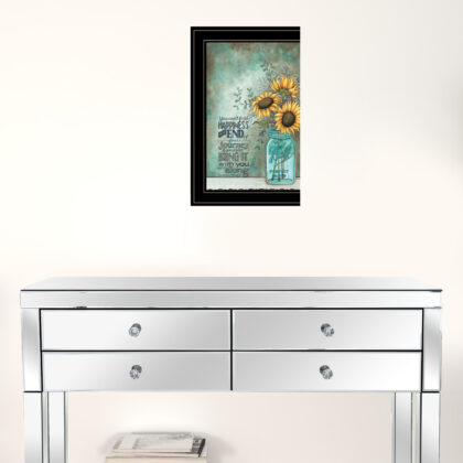 All Along 2 Black Framed Print Wall Art