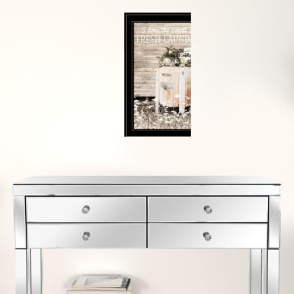 Fresh Laundry 2 Black Framed Print Wall Art