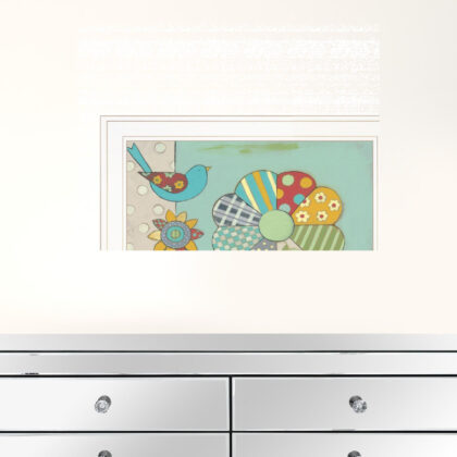 Sow Kindness Scatter Love 1 White Framed Print Wall Art