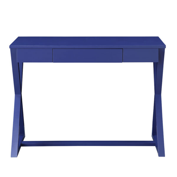 42" Blue Writing Desk