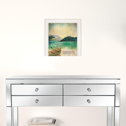 Set Of Two Right Direction Or Adventure 1 White Framed Print Wall Art