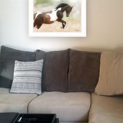 A Wild Kookie 2 White Framed Print Wall Art