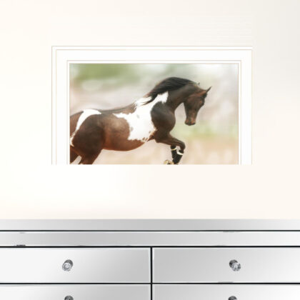 A Wild Kookie 2 White Framed Print Wall Art
