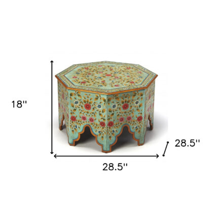 Hand Painted Coffee Table