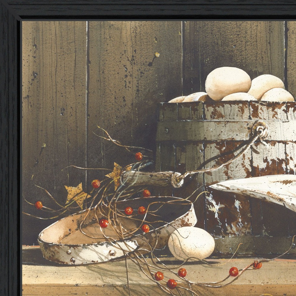Country Charm Black Framed Print Wall Art - Image 4
