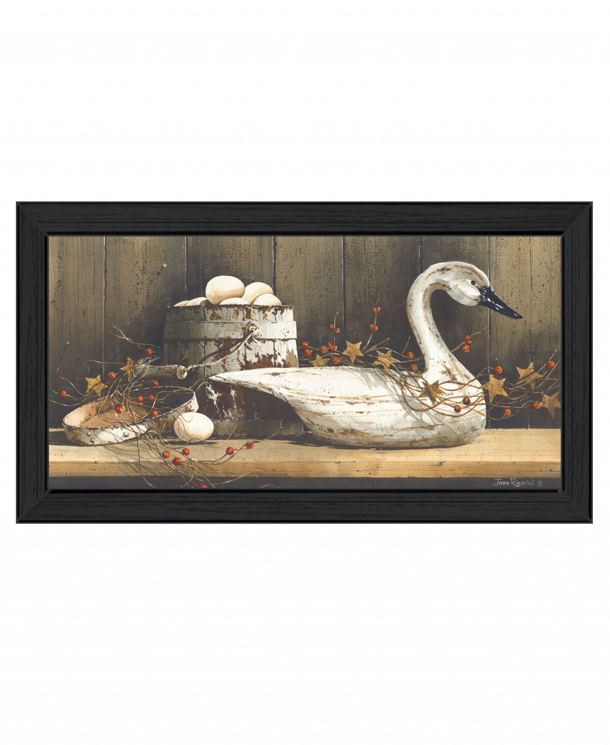 Country Charm Black Framed Print Wall Art - Image 6