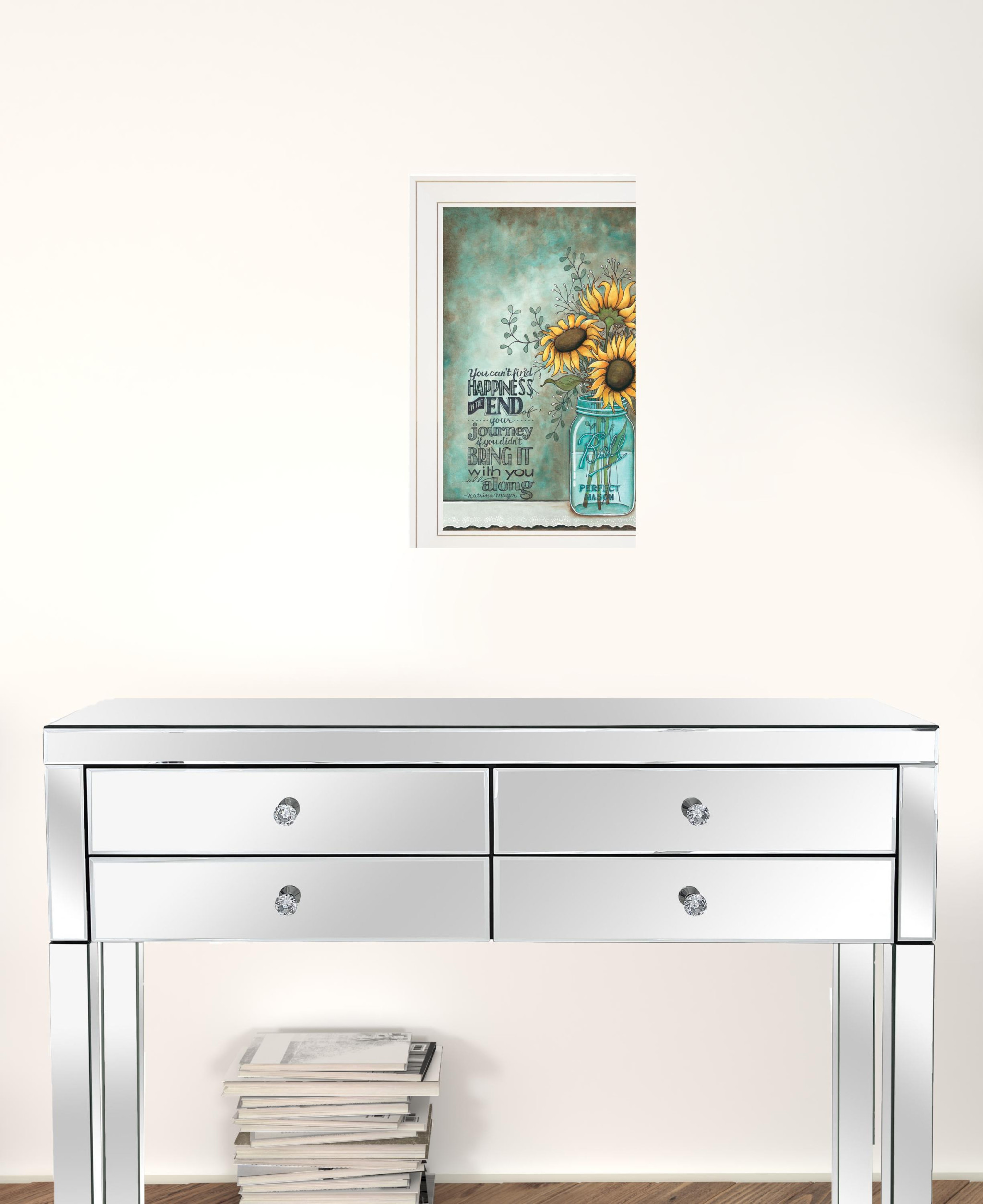 All Along 1 White Framed Print Wall Art - Image 5