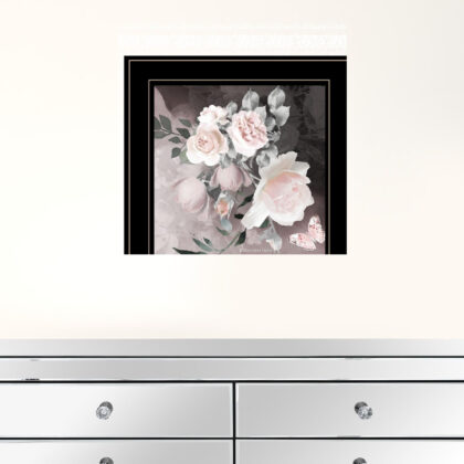 Noir Roses IV 5 Black Framed Print Wall Art