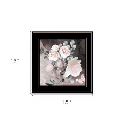 Noir Roses IV 5 Black Framed Print Wall Art