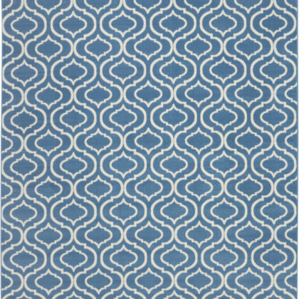 8' x 10' Gray Moroccan Power Loom Area Rug