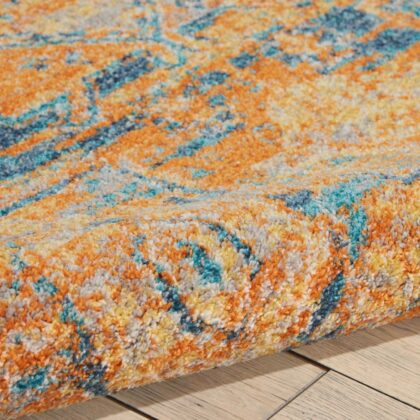5' X 7' Sunset Power Loom Area Rug