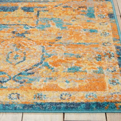 5' X 7' Sunset Power Loom Area Rug