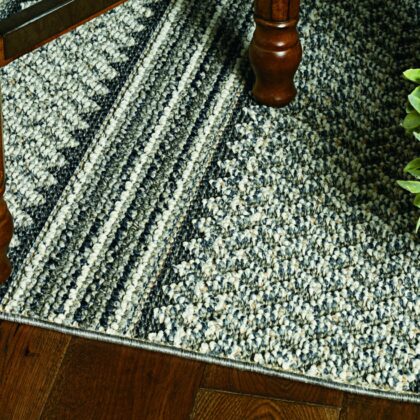 4' X 6' Grey Geometric Lines Area Rug