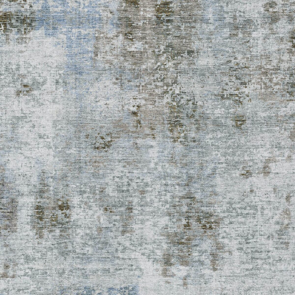 9' X 12' Brown Taupe And Gray Abstract Washable Indoor Outdoor Area Rug