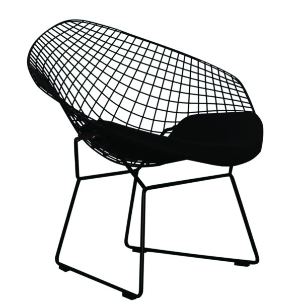 32" Black Lounge Chair