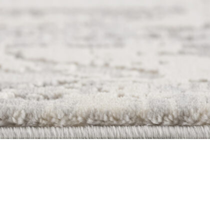 3' X 5' Gray Abstract Dhurrie Area Rug