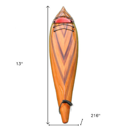 20" X 216" X 13" Hudson Wooden Kayak