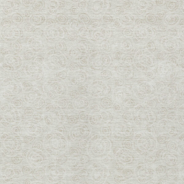 8' X 10' Ivory And Beige Geometric Washable Indoor Outdoor Area Rug