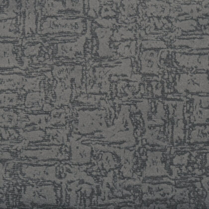 18" X 18" Dark Gray Velvet Polyester Mosaic Zippered Pillow