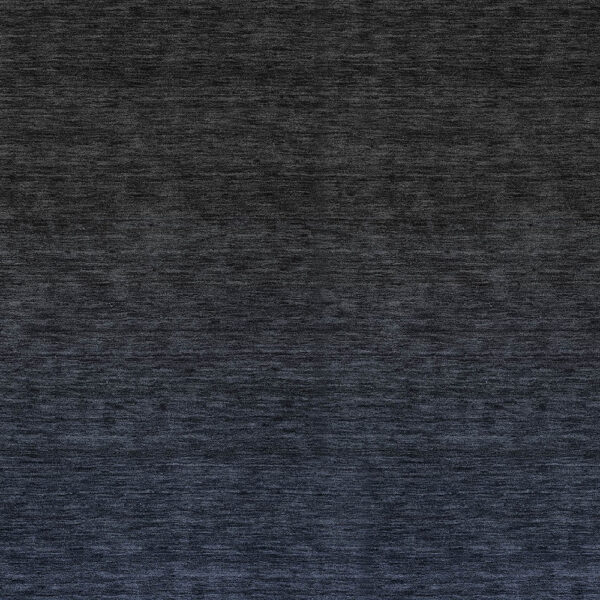 10' X 14' Navy Blue And Charcoal Abstract Washable Indoor Outdoor Area Rug