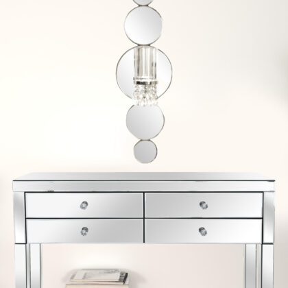 Modern Bling Mirrored Wall Sconce