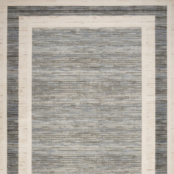 9' x 12' Gray Geometric Area Rug