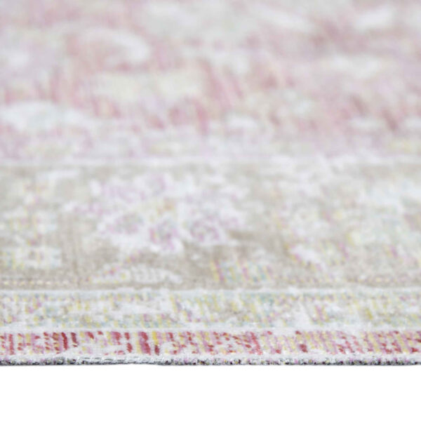 8' x 10' Coral Medallion Power Loom Area Rug