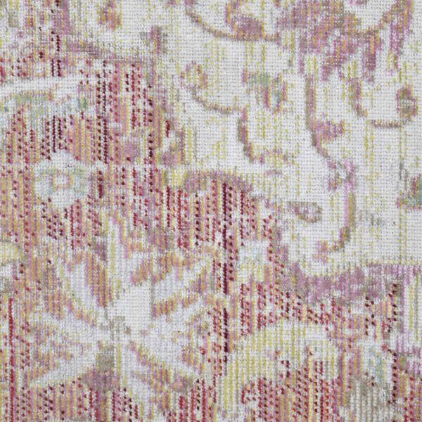 8' x 10' Coral Medallion Power Loom Area Rug