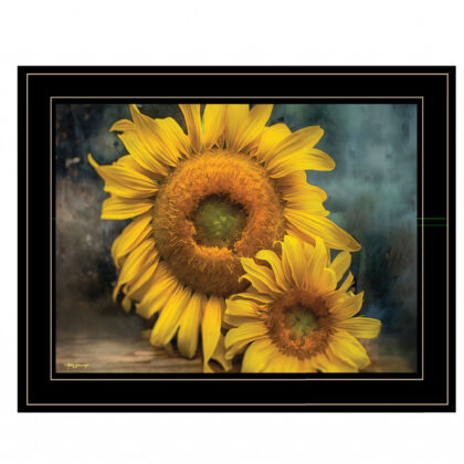 Floral Beauty II 2 Black Framed Print Wall Art