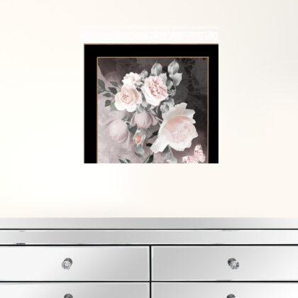 Noir Roses IV 1 Black Framed Print Wall Art