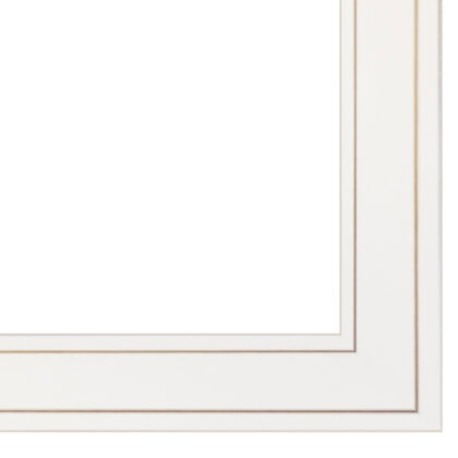 The Lookout 3 White Framed Print Wall Art