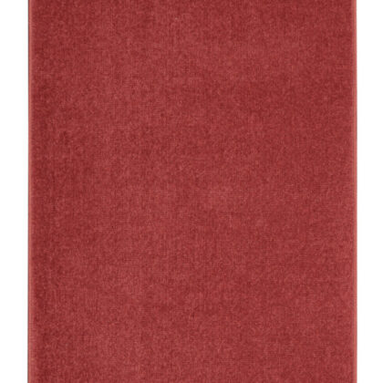 2' X 10' Brick Red Non Skid Indoor Outdoor Runner Rug