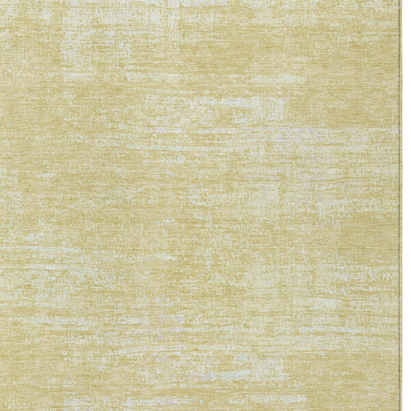 3' X 5' Wheat And Tan Abstract Washable Indoor Outdoor Area Rug