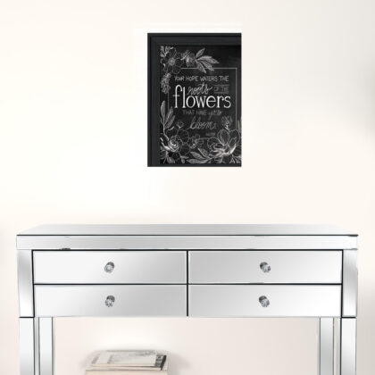 Yet To Bloom 4 Black Framed Print Wall Art
