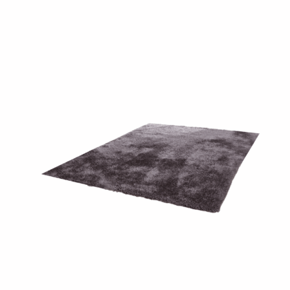 5' x 7' Gray Shag Hand Tufted Area Rug