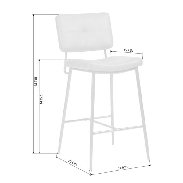 Set of Two Green and Black Manufactured Wood and Steel Low Back Bar Height Bar Chairs