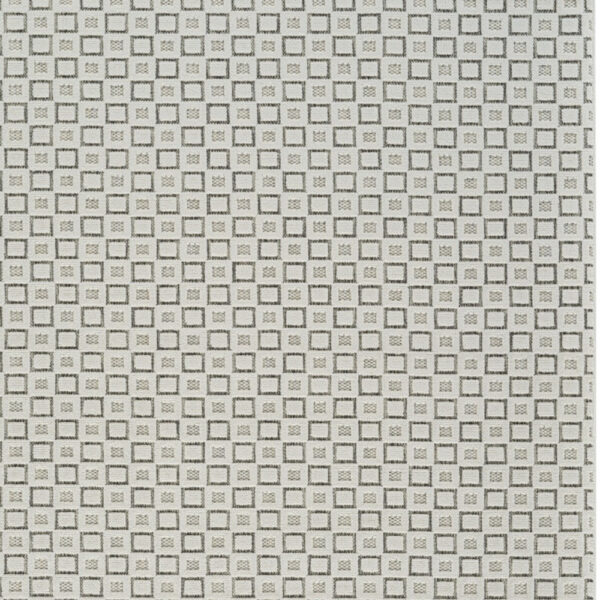 5' X 7' Cream and Beige Geometric Distressed Indoor Outdoor Area Rug